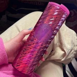 Hot Pink Twirl Starbucks Hot Tumbler RARE
